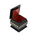 Lacquer box in papier-maché Blue  "Moscow Churches" Russia s4