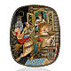 Scatola lacca russa "Cavallo gobbo" Palekh s2