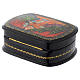 Russian lacquer box The Frog Princess, Palekh s3