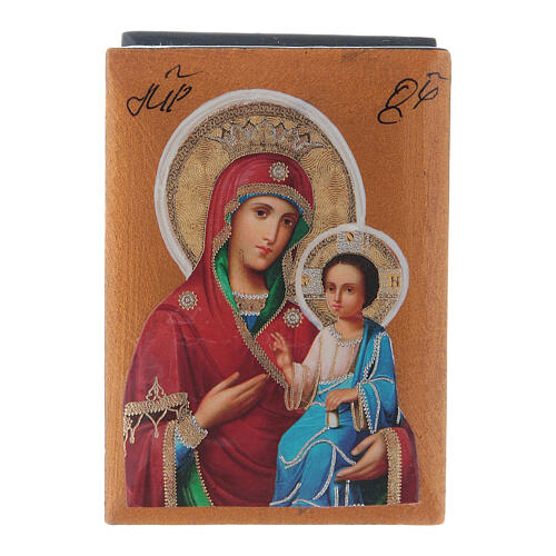 Szkatułka Madonna Iverskaya, 7x5cm 1