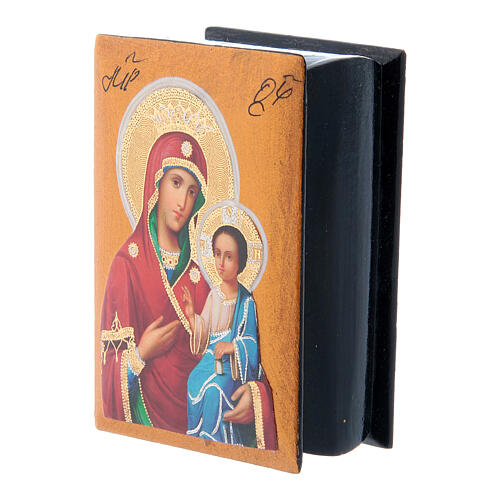 Szkatułka Madonna Iverskaya, 7x5cm 2