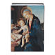 Scatola cartapesta russa La Madonna del Libro 7X5 cm s4