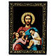 Russian lacquer box 14x10 cm Blessing the Children s1