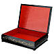 Russian icon box lacquer St Micheal 22x16 cm s3