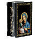 Russian lacquer box 9x6 cm Ierusalimskaya Mother of God s2