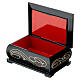 Box with Russian lacquer, Our Lady of Jerusalem, 3.5x2.5 in s3