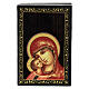 Russian box with lacquer of the Igorevskaya Mother of God, 3.5x2.5 in s1