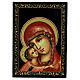 Russian box with lacquer, Igorevskaya Mother of God, 5.5x4 in s1