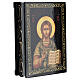Christus Pantokrator lackierte Dose Russisch, 14x10 cm s2
