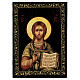 Christ Pantocrator box 14x10 cm Russian lacquer s1