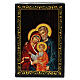 Caixa 9x6 cm Sagrada Família laca russa s1
