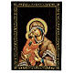 Russian lacquer box 22x16cm Donskaya Mother of God s1