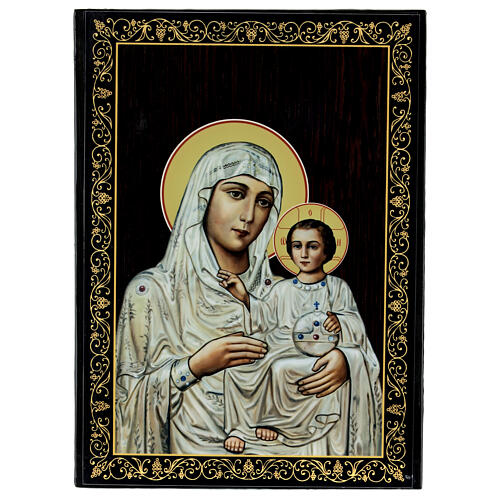 Szkatułka Matka Boża Jerozolimska, 22x16cm 1