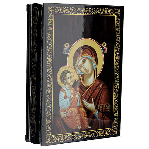 Schachtel aus Pappmaché Ierusalimskaya Madonna, 22x16 cm 2