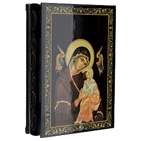 Our Lady of Perpetual Help icon box 22x16 Russian lacquer