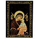 Our Lady of Perpetual Help icon box 22x16 Russian lacquer s1