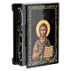 Christ Pantocrator icon box 9x6 paper mache s2