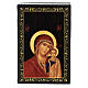 Schachtel Russische Lack Madonna Kazanskaya, 9x6 cm s1