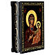 Scatola 14x10 cm Madonna Smolensk cartapesta s2