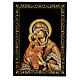 Scatolina Madonna Donskaya lacca russa 14x10 s1