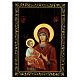 Box 22x16 Our Lady of the Three Hands in Russian lacquer s1