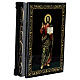 Pappmaché Schachtel Christus Pantokrator stehend, 14x10 cm s2