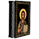Szkatułka rosyjska Chrystus Pantokrator, 22x16cm s2