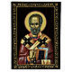 Scatola San Nicola 22x16 lacca russa s1