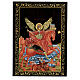 St. Michael the Archangel icon box 22x16 cm Russian lacquer s1