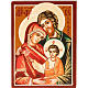 Icona Sacra Famiglia di Gesù s1