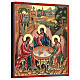 Ícone Santíssima Trindade de Rublev Rússia 22x27 cm s3