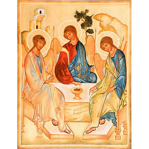 The Holy Trinity of Rublev 1