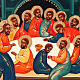 Icona russa Ultima Cena s3