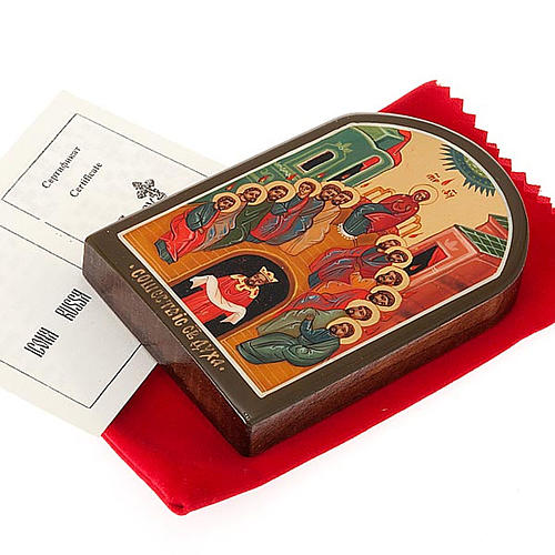Icône russe pentecôte, 6x9 cm 2