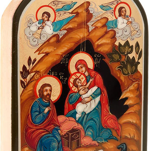 Icona russa Natività 6x9 cm 4