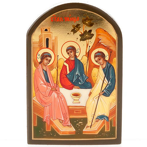 Icona russa SS Trinità 6x9 cm 1