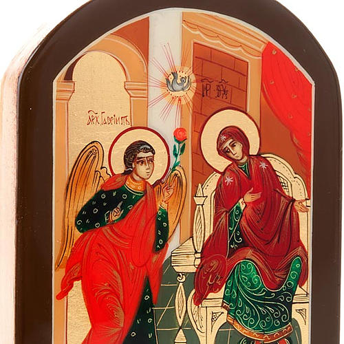 Icône russe annonciation, 6x9cm 4