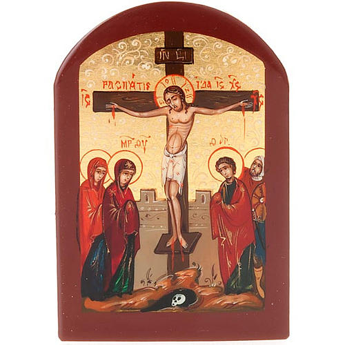 Russian icon Crucifixion 1