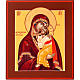 Ícono ruso de la Virgen de Yaroslavl 22x27 cm s1
