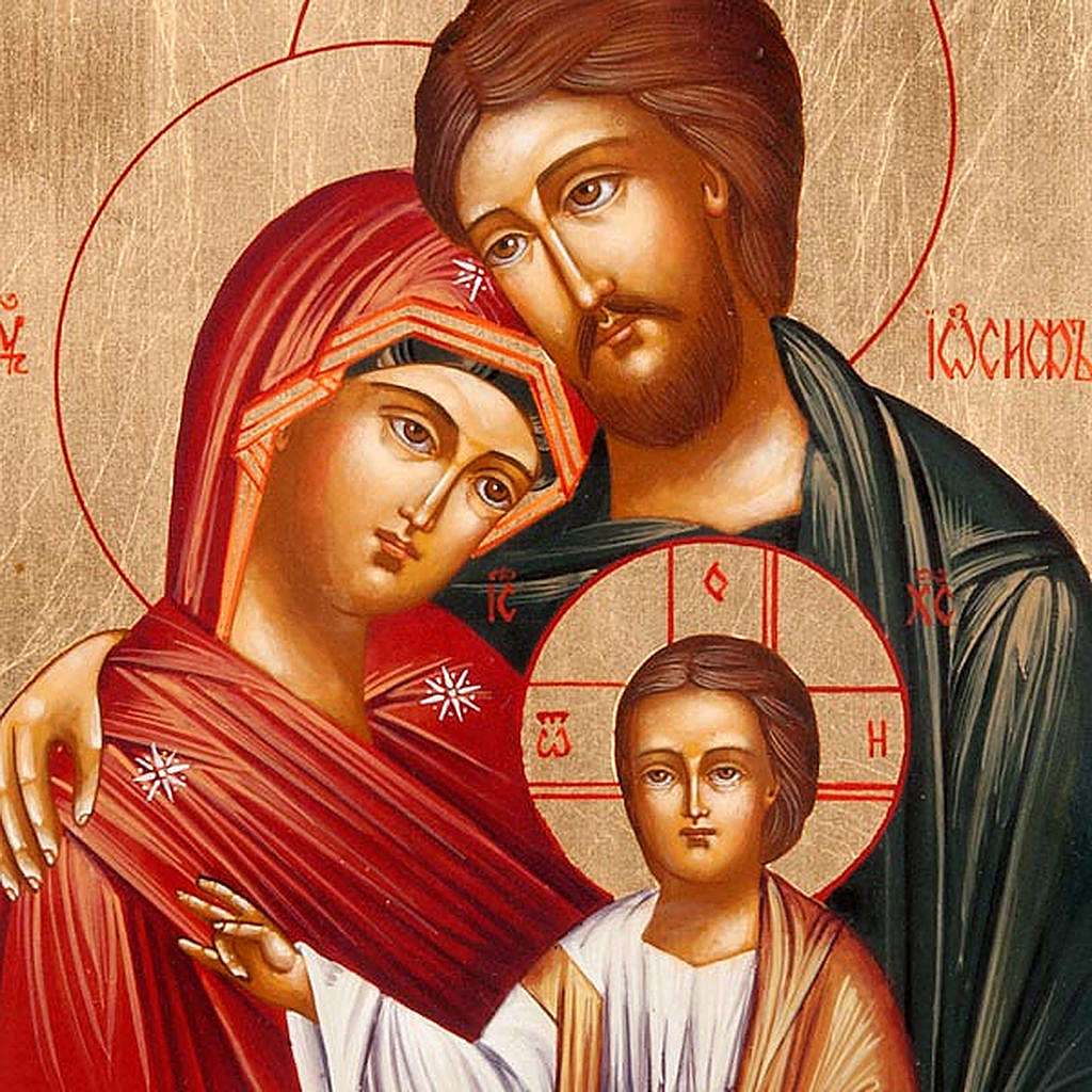 Russian icon Holy Family | online sales on HOLYART.co.uk