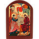 Icona russa Annunciazione 6x9 cm s1