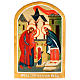 Ikona sakralna Ofiarowanie Maryi w świątyni 6x9 cm Rosja s1