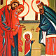 Ikona sakralna Ofiarowanie Maryi w świątyni 6x9 cm Rosja s3