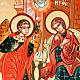 Icona sacra Annunciazione 6x9 Russia dipinta  a mano s3