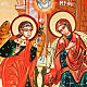 Ícone sagrado Anunciação 6x9 cm Rússia pintado à mão s3
