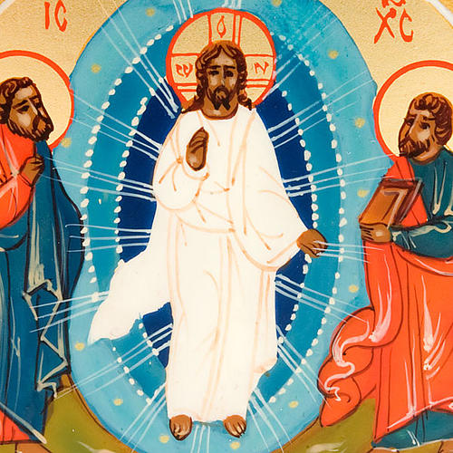 Ícono Ruso Transfiguración de Jesús 6x9 3