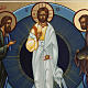 Icone Russe de la Transfiguration peine à la main 22x27cm s3