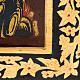 Icona decorata Lavanda dei Piedi 26x31 Russia dipinta a mano s5