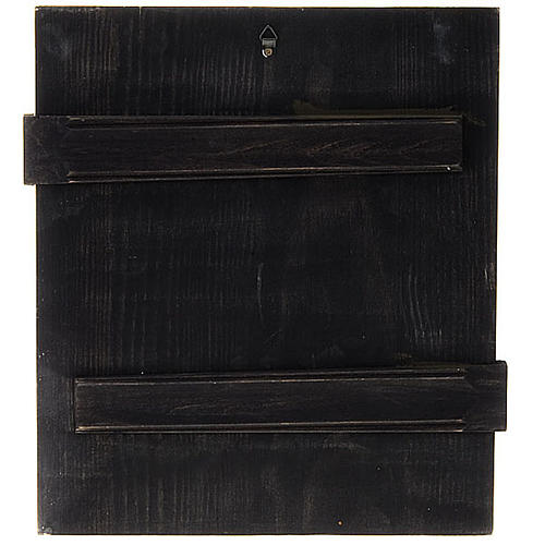 Ícone decorado Lava Pés 26x31 cm Rússia pintado à mão 2