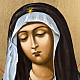 Ícono pintado ruso Virgen Ternura Umilenie s2